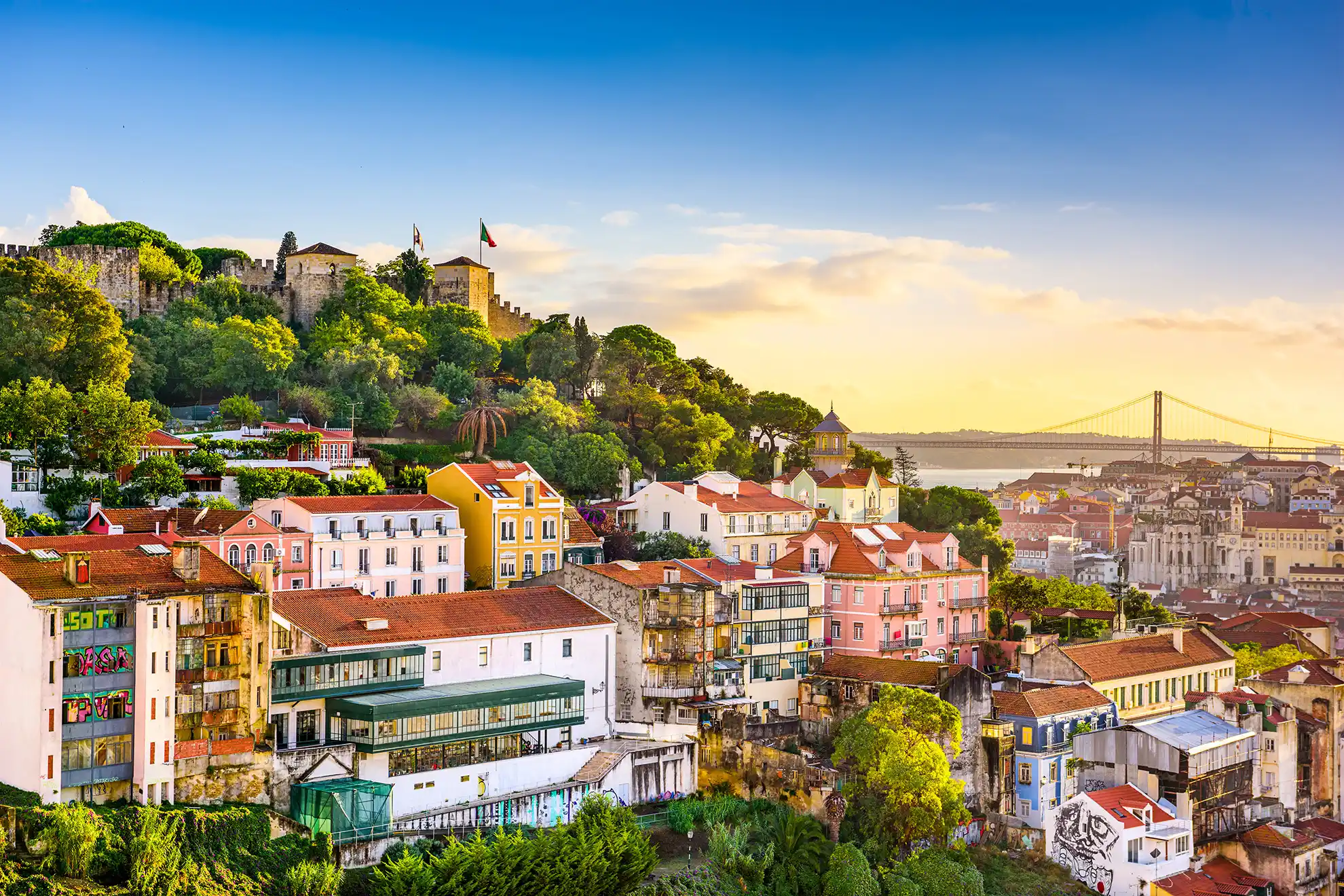 View of Lisbon Portugal